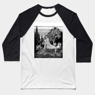 Nancy and the Fairy Queen - Ida Rentoul Outhwaite Baseball T-Shirt